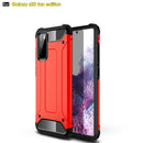 For Samsung Galaxy S20 FE 5G Magic Armor TPU + PC Combination Case(Red)