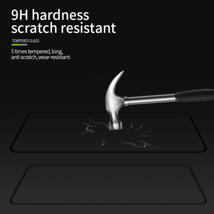 For Samsung Galaxy S20 FE MOFI 9H 2.5D Full Screen Tempered Glass Film(Black)
