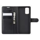 For Samsung Galaxy S20 FE 4G / 5G Litchi Texture Horizontal Flip Protective Case with Holder & Card Slots & Wallet(Black)