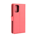 For Samsung Galaxy S20 FE 4G / 5G Litchi Texture Horizontal Flip Protective Case with Holder & Card Slots & Wallet(Red)