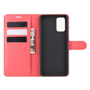 For Samsung Galaxy S20 FE 4G / 5G Litchi Texture Horizontal Flip Protective Case with Holder & Card Slots & Wallet(Red)