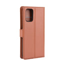 For Samsung Galaxy S20 FE 4G / 5G Litchi Texture Horizontal Flip Protective Case with Holder & Card Slots & Wallet(Brown)