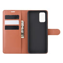 For Samsung Galaxy S20 FE 4G / 5G Litchi Texture Horizontal Flip Protective Case with Holder & Card Slots & Wallet(Brown)