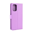 For Samsung Galaxy S20 FE 4G / 5G Litchi Texture Horizontal Flip Protective Case with Holder & Card Slots & Wallet(Purple)