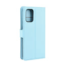 For Samsung Galaxy S20 FE 4G / 5G Litchi Texture Horizontal Flip Protective Case with Holder & Card Slots & Wallet(Blue)