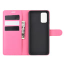 For Samsung Galaxy S20 FE 4G / 5G Litchi Texture Horizontal Flip Protective Case with Holder & Card Slots & Wallet(Rose Red)