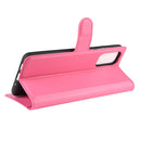 For Samsung Galaxy S20 FE 4G / 5G Litchi Texture Horizontal Flip Protective Case with Holder & Card Slots & Wallet(Rose Red)