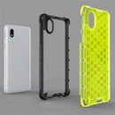 For Samsung Galaxy A01 Core Shockproof Honeycomb PC + TPU Case(Blue)