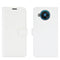 For Nokia 8.3 5G Litchi Texture Horizontal Flip Protective Case with Holder & Card Slots & Wallet(White)