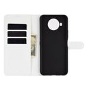 For Nokia 8.3 5G Litchi Texture Horizontal Flip Protective Case with Holder & Card Slots & Wallet(White)