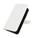 For Nokia 8.3 5G Litchi Texture Horizontal Flip Protective Case with Holder & Card Slots & Wallet(White)