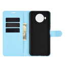 For Nokia 8.3 5G Litchi Texture Horizontal Flip Protective Case with Holder & Card Slots & Wallet(Blue)