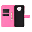 For Nokia 8.3 5G Litchi Texture Horizontal Flip Protective Case with Holder & Card Slots & Wallet(Rose red)