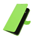 For Nokia 8.3 5G Litchi Texture Horizontal Flip Protective Case with Holder & Card Slots & Wallet(Green)