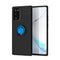 For Samsung Galaxy S20 FE Metal Ring Holder 360 Degree Rotating TPU Case(Black+Blue)