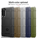 For Sony Xperia 5 II Full Coverage Shockproof TPU Case(Blue)