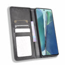 For Samsung Galaxy S20 FE 4G / 5G Magnetic Buckle Retro Crazy Horse Texture Horizontal Flip Leather Case with Holder & Card Slots & Photo Frame(Black)