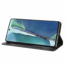 For Samsung Galaxy S20 FE 4G / 5G Magnetic Buckle Retro Crazy Horse Texture Horizontal Flip Leather Case with Holder & Card Slots & Photo Frame(Black)