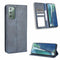 For Samsung Galaxy S20 FE 4G / 5G Magnetic Buckle Retro Crazy Horse Texture Horizontal Flip Leather Case with Holder & Card Slots & Photo Frame(Blue)