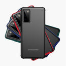 For Samsung Galaxy S20 FE 5G Four-corner Shockproof TPU + PC Protective Case(Blue)