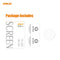 2 PCS For Garmin Forerunner 745 ENKAY Hat-Prince 0.2mm 9H 2.15D Curved Edge Tempered Glass Film