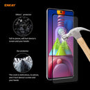 For Samsung Galaxy M51 5 PCS ENKAY Hat-Prince Full Glue 0.26mm 9H 2.5D Tempered Glass Full Coverage Film