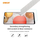 For Samsung Galaxy A42 5G ENKAY Hat-Prince 0.26mm 9H 2.5D Curved Edge Tempered Glass Film