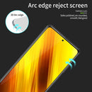For Xiaomi POCO X3 / X3 NFC PINWUYO 9H 3D Curved Full Screen Explosion-proof Tempered Glass Film(Black)