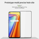 For OPPO Realme 7 PINWUYO 9H 3D Curved Full Screen Explosion-proof Tempered Glass Film(Black)