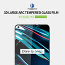 For OPPO Realme7 Pro PINWUYO 9H 3D Curved Full Screen Explosion-proof Tempered Glass Film(Black)