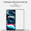 For OPPO Realme7 Pro PINWUYO 9H 3D Curved Full Screen Explosion-proof Tempered Glass Film(Black)