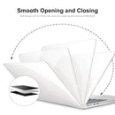 For MacBook Air 13.6 2022 A2681 EU Version ENKAY 3 in 1 Crystal Laptop Case with TPU Keyboard Film / Anti-dust Plugs(Black)