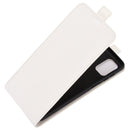 For Samsung Galaxy M51 (Side Fingerprint) R64 Texture Single Vertical Flip Leather Protective Case with Card Slots & Photo Frame(White)