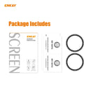2 PCS For Amazfit GTR 2 ENKAY Hat-Prince 3D Full Screen Soft PC Edge + PMMA HD Screen Protector Film