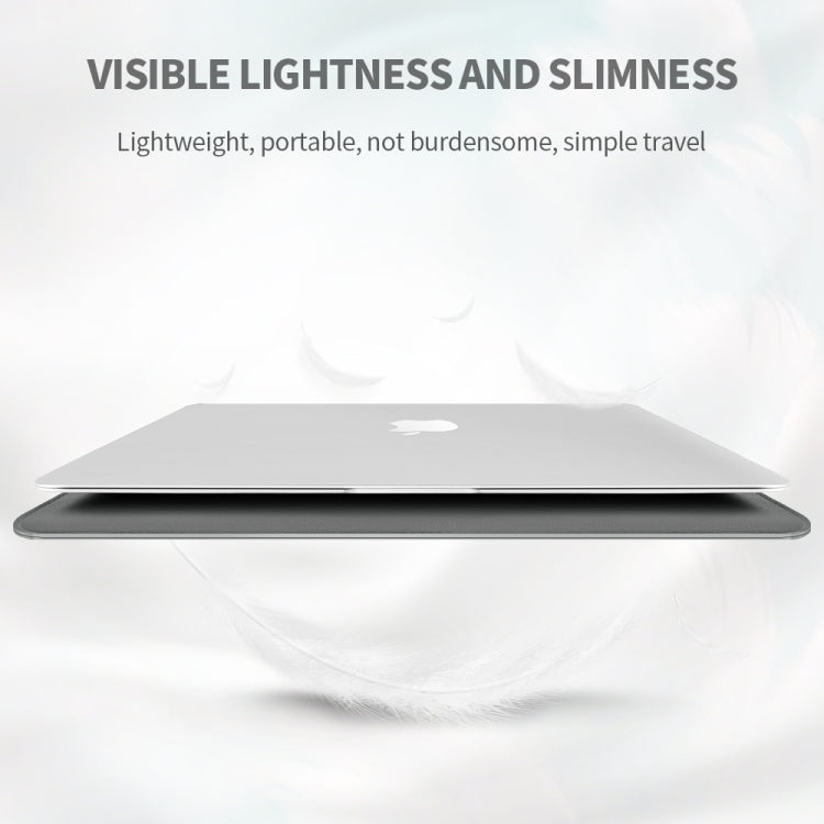 4 in 1 Universal Laptop Holder PU Waterproof Protection Wrist Laptop Bag, Size:11/12inch(Rose gold)