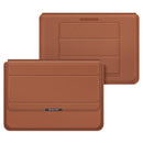 4 in 1 Universal Laptop Holder PU Waterproof Protection Wrist Laptop Bag, Size:15/16inch(Brown)
