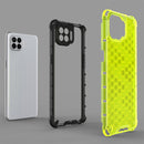 For OPPO A93 4G Shockproof Honeycomb PC + TPU Case(White)