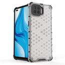 For OPPO A93 4G Shockproof Honeycomb PC + TPU Case(White)