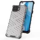 For OPPO A93 4G Shockproof Honeycomb PC + TPU Case(White)