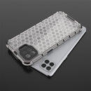 For OPPO A93 4G Shockproof Honeycomb PC + TPU Case(White)