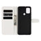 For WIKO View 5 Litchi Texture Horizontal Flip Protective Case with Holder & Card Slots & Wallet(White)