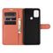 For WIKO View 5 Litchi Texture Horizontal Flip Protective Case with Holder & Card Slots & Wallet(Brown)
