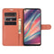 For WIKO View 5 Litchi Texture Horizontal Flip Protective Case with Holder & Card Slots & Wallet(Brown)