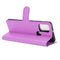 For WIKO View 5 Litchi Texture Horizontal Flip Protective Case with Holder & Card Slots & Wallet(Purple)