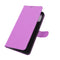 For WIKO View 5 Litchi Texture Horizontal Flip Protective Case with Holder & Card Slots & Wallet(Purple)