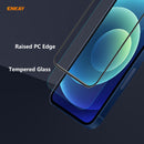 2 PCS ENKAY Hat-Prince Anti-drop Full Glue Tempered Glass Full Screen Film Anti-fall Protector For iPhone 12 Pro Max