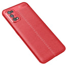 For OPPO Realme 7 Pro Litchi Texture TPU Shockproof Case(Red)