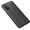 For OnePlus 8T Litchi Texture TPU Shockproof Case(Black)