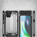 For Motorola Moto G9 Plus Magic Armor TPU + PC Combination Case(Rose Gold)