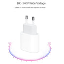 PD 20W Single USB-C / Type-C Interface Travel Charger, EU Plug